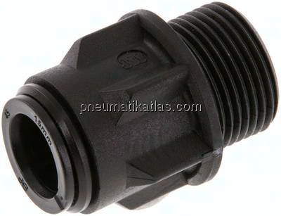 Gerader Steckanschluss G 3/4"-15mm, IQS-Big