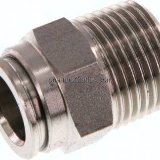 Gerader Steckanschluss R 3/8"-10mm, IQS-Edelstahl