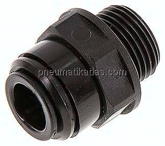 Gerader Steckanschluss G 3/8"-10mm, IQS-FDA