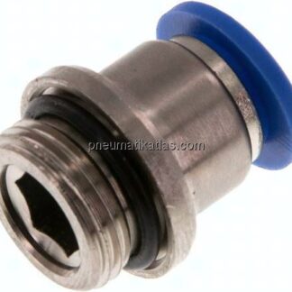 Gerader Steckanschluss G 3/8"-10mm, IQS-Standard m. Innens.