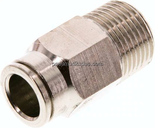 Gerader Steckanschluss R 3/8"-10mm, IQS-MSV (Hochtemperatur)