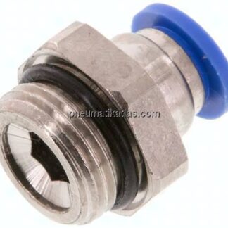 Gerader Steckanschluss G 3/8"-8mm, IQS-Standard