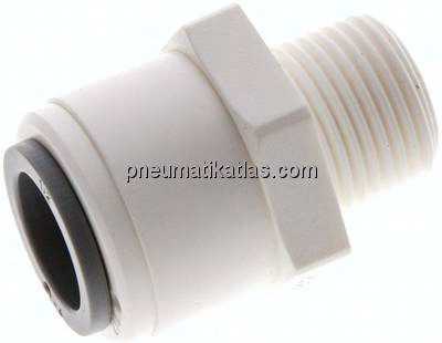 Gerader Steckanschluss R 3/8"-1/2" (12,7 mm), IQS-LE (EPDM-Dichtung)