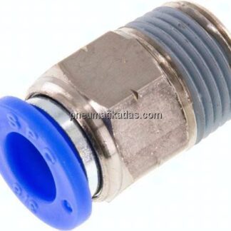 Gerader Steckanschluss NPT 3/8"-3/8" (9,52 mm), IQS-Inch