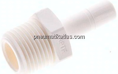 Einschraubtülle NPT 3/8"-5/16" (7,94 mm) Stecknippel, IQS-LE (EPDM-Dichtung)