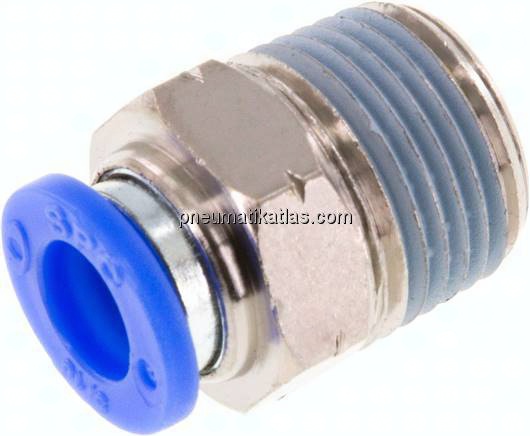 Gerader Steckanschluss NPT 3/8"-5/16" (7,94 mm), IQS-Inch