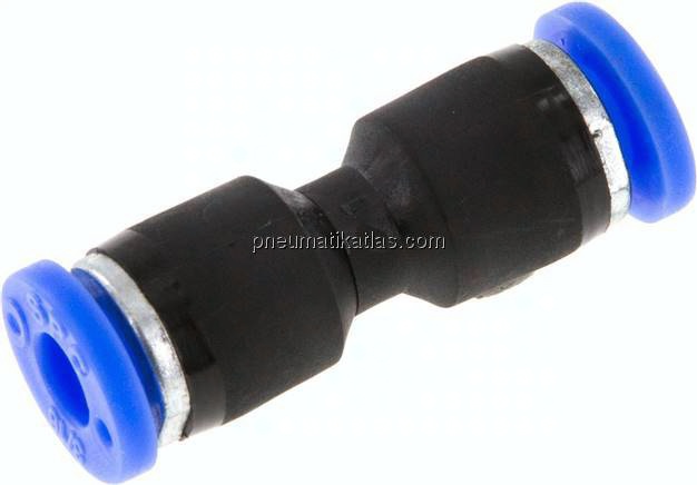 Gerader Steckanschluss 3/16" (4,76 mm)x3/16" (4,76 mm), IQS-Inch