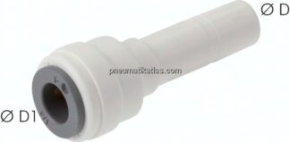 Reduzierung Stecknippel 8 x Schlauch 5/32" (3,97 mm), IQS-LE (EPDM-Dichtung)