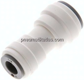 Gerader Steckanschluss 5/16" (7,94 mm)-1/4" (6,35 mm), IQS-LE (EPDM-Dichtung)