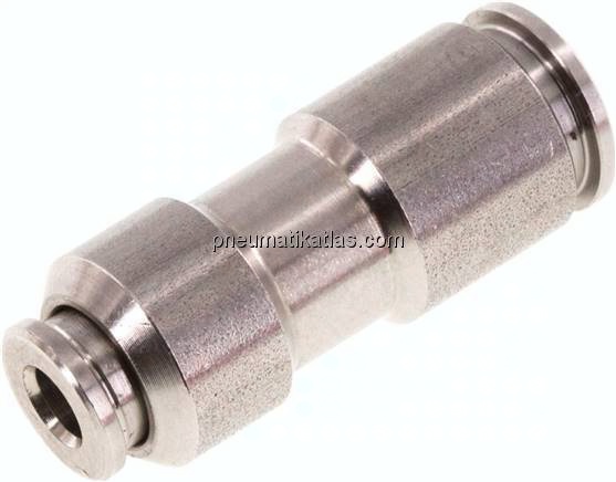 Gerader Steckanschluss 6mm, IQS-Edelstahl