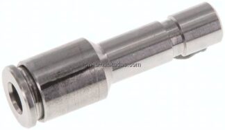 Reduzierung 6mm Stecknippel x 4mm Schlauch, IQS-Edelstahl