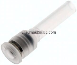 Reduzierung 6mm Stecknippel x 4mm Schlauch, IQS-PP