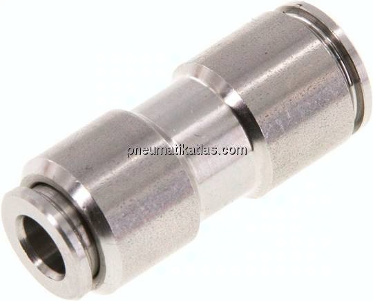Gerader Steckanschluss 8mm, IQS-Edelstahl