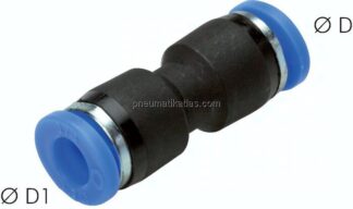 Gerader Steckanschluss 5/32" (3,97 mm)x5/32" (3,97 mm), IQS-Inch