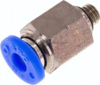 Gerader Steckanschluss UNF 10-32-5/32" (3,97 mm), IQS-Inch