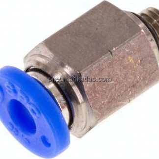 Gerader Steckanschluss UNF 10-32-5/32" (3,97 mm), IQS-Inch
