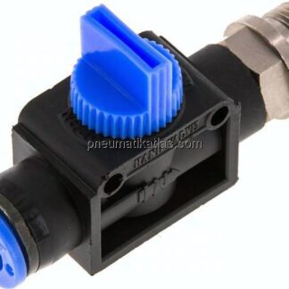 3/2-Wege-Absperrventil G 3/8"-10mm, Gewindeseite entlüftend
