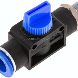3/2-Wege-Absperrventil R 1/4"-12mm, Schlauchseite entlüftend
