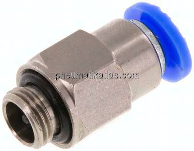 Steckanschluss, selbstabsperrend G 1/8"-6mm, IQS-Standard