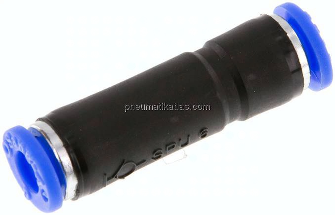 Steckanschluss, selbstabsperrend 6mm, IQS-Standard