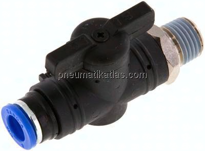Absperrhahn R 1/4"-8mm, IQS-Standard