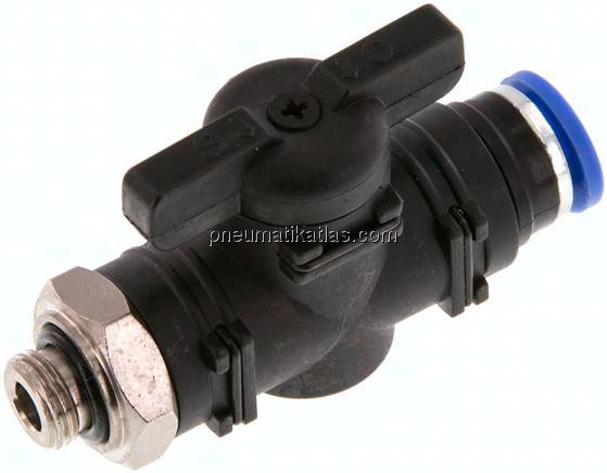 Absperrhahn G 1/8"-8mm, IQS-Standard