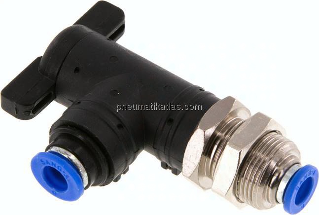 Schott-Winkel-Absperrhahn 6mm, IQS-Standard