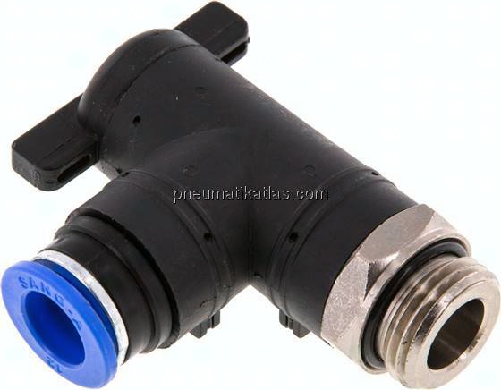 Winkel-Absperrhahn G 1/2"-12mm, IQS-Standard