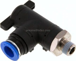 Winkel-Absperrhahn R 1/4"-12mm, IQS-Standard