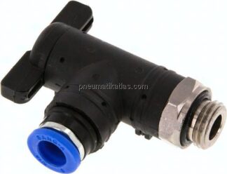 Winkel-Absperrhahn G 1/4"-8mm, IQS-Standard