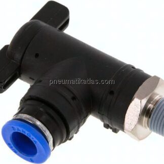 Winkel-Absperrhahn R 1/8"-8mm, IQS-Standard