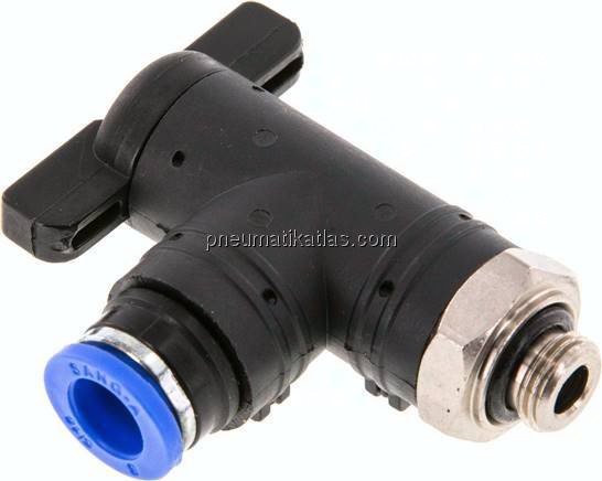 Winkel-Absperrhahn G 1/8"-8mm, IQS-Standard