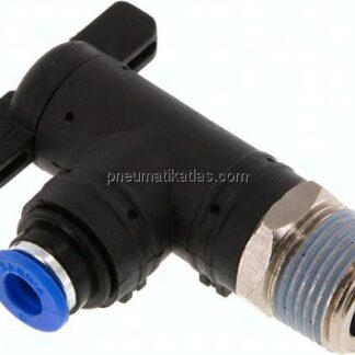 Winkel-Absperrhahn R 3/8"-6mm, IQS-Standard