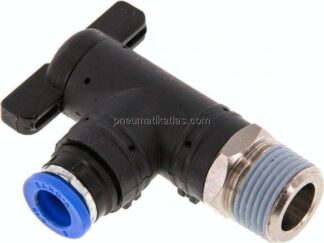 Winkel-Absperrhahn R 3/8"-8mm, IQS-Standard