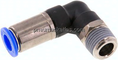 Winkel-Steckanschluss, selbstabsperrend R 1/2"-12mm