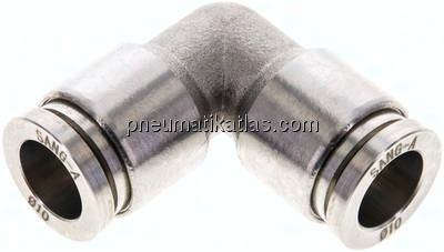 Winkel-Steckanschluss 10mm, IQS-ES LE/PVDF
