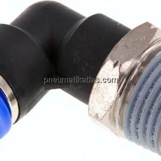 Winkel-Steckanschluss NPT 1/2"-3/8" (9,52 mm), IQS-Inch