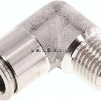 Winkel-Steckanschluss, festst. R 1/4"-10mm, IQS-Edelstahl