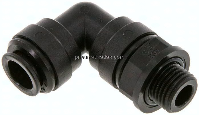 Winkel-Steckanschluss G 1/4"-10mm, IQS-FDA