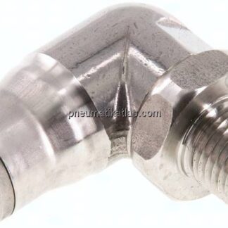 Winkel-Steckanschluss NPT 1/4"-12mm, IQS-Edelstahl