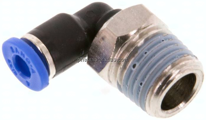 Winkel-Steckanschluss R 1/4"-4mm, IQS-Standard
