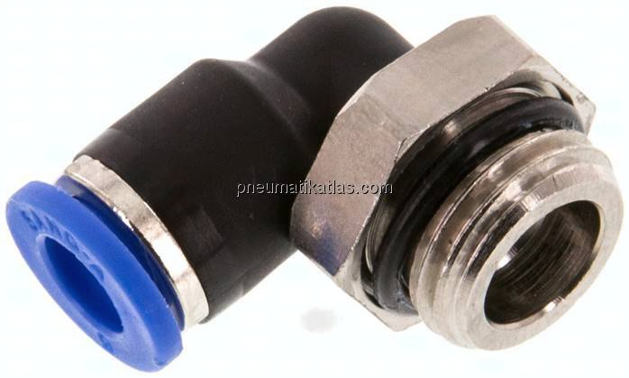 Winkel-Steckanschluss G 1/4"-6mm, IQS-Standard