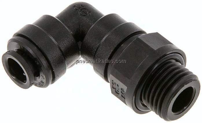 Winkel-Steckanschluss G 1/4"-6mm, IQS-FDA