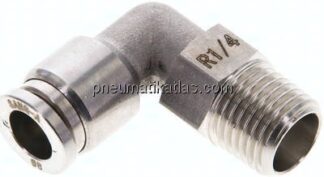 Winkel-Steckanschluss R 1/4"-8mm, IQS-ES LE/IQS-PVDF