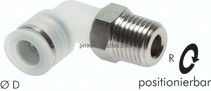 Winkel-Steckanschluss R 1/8"-4mm, IQS-PP