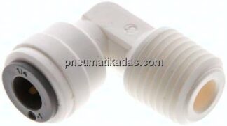 Winkel-Steckanschluss NPT 1/4"-1/4" (6,35 mm), IQS-LE (EPDM-Dichtung)
