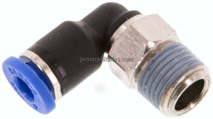 Winkel-Steckanschluss R 1/8"-4mm, IQS-Standard