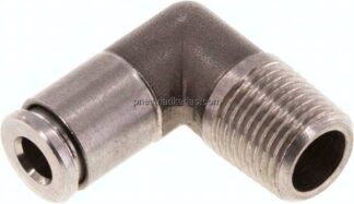 Winkel-Steckanschluss, festst. R 1/8"-4mm, IQS-Edelstahl