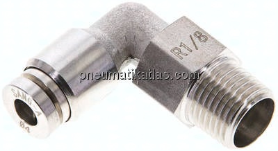 L-Steckverschraubungen|ES LE / PVDF