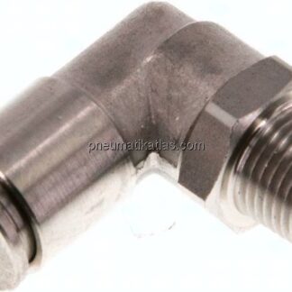 Winkel-Steckanschluss, pos. R 1/8"-6mm, IQS-Edelstahl